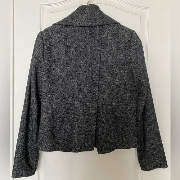 Periphery Grey Wool Jacket - Picture 2 of 4